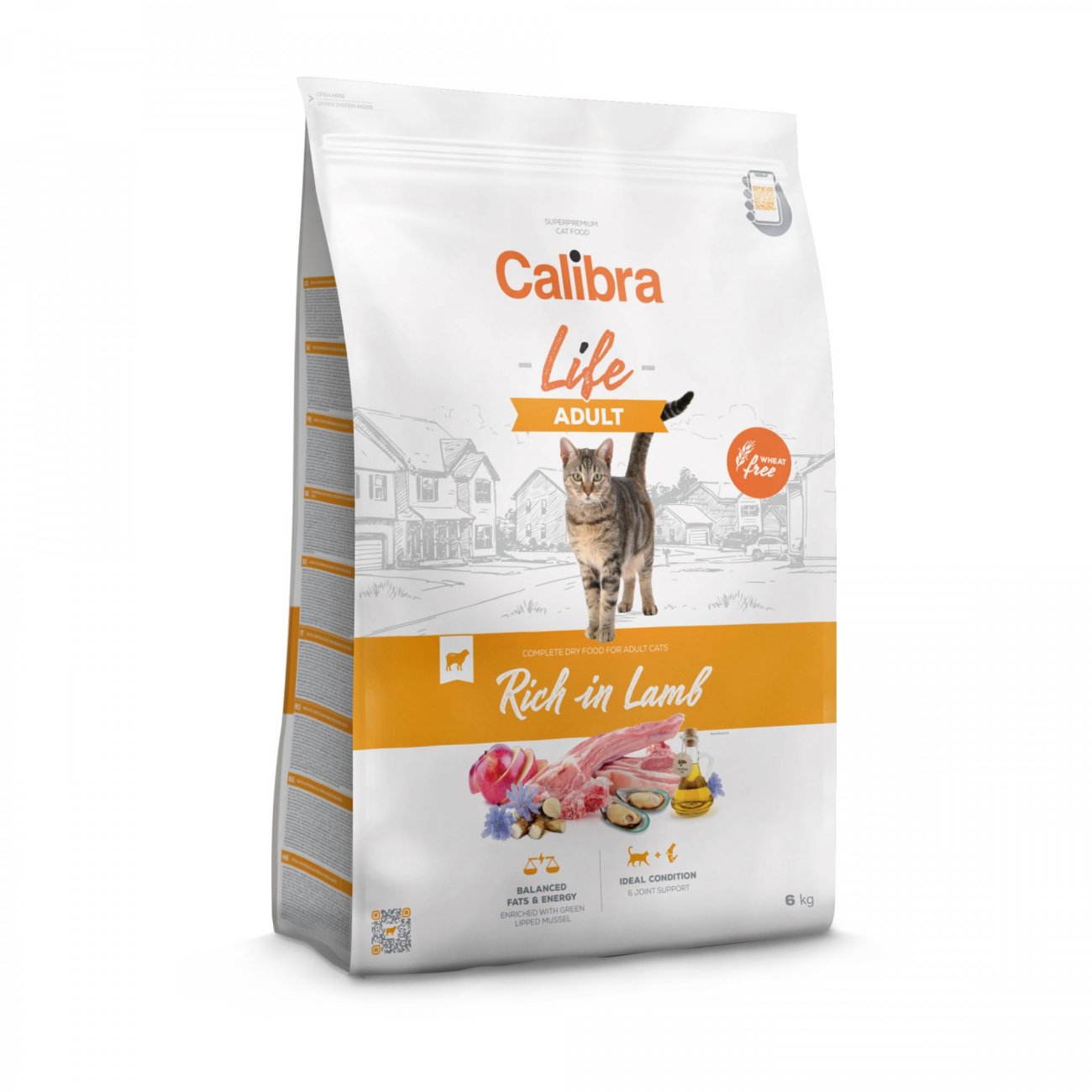 Calibra Cat Life Adult Lamb 6kg