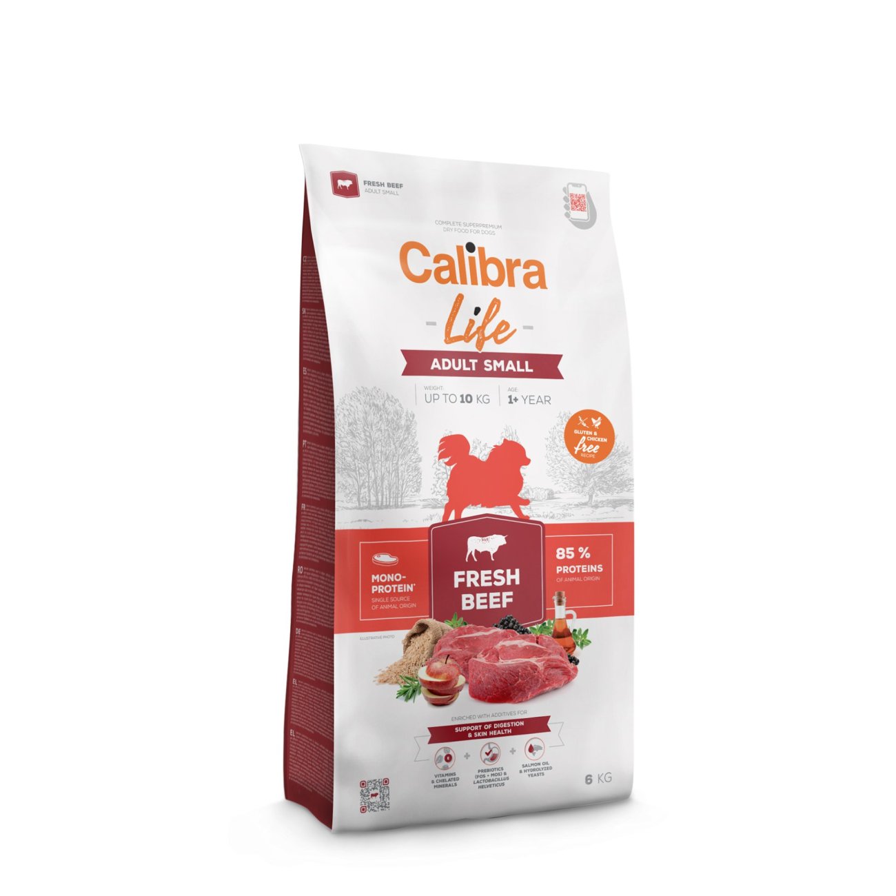 Calibra Dog Life Fresh Beef Adult Small Breed 6 kg