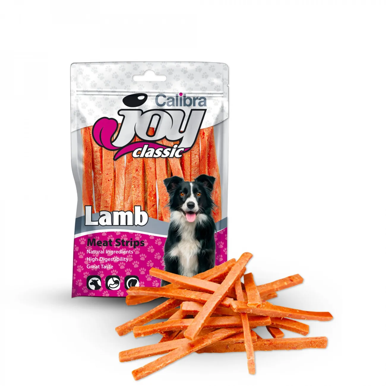 Calibra Joy Dog Classic Lamb Strips 250g NEW